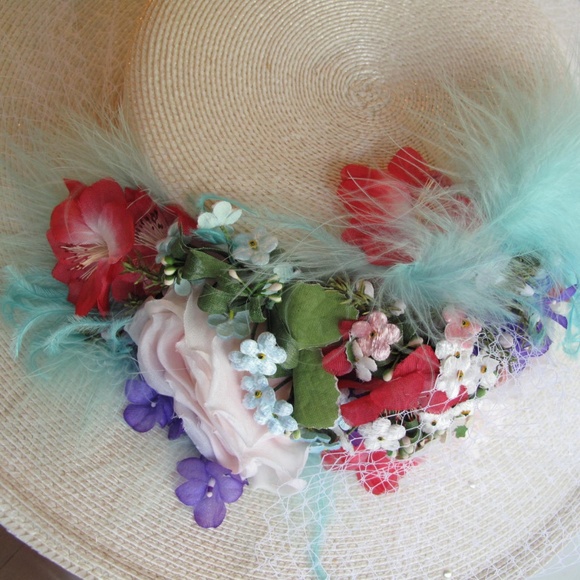 Fleur de Paris Women's Spring/Summer Straw Hat - Picture 4 of 7